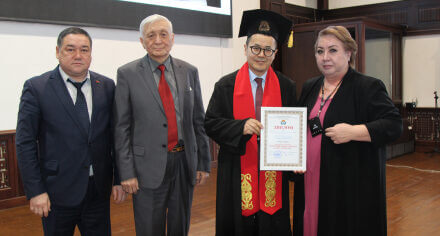 Специалист по общей хирургии крупнейшей сети медицинских центров Турции «Аджибадем»  Эркин Исмаил стал «Почетным  профессором КГМА»