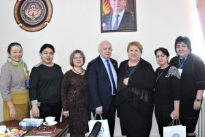 Ректор КГМА приняла ученых-преподавателей из России и Узбекистана