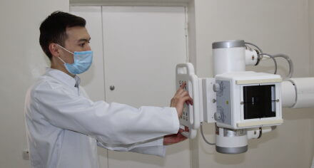 КММАнын медициналык борборунда рентген бөлүмү ачылды