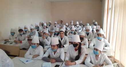 Проведена большая онлайн-лекция для студентов КГМА им.И.К.Ахунбаева и Бухарского государственного мединститута