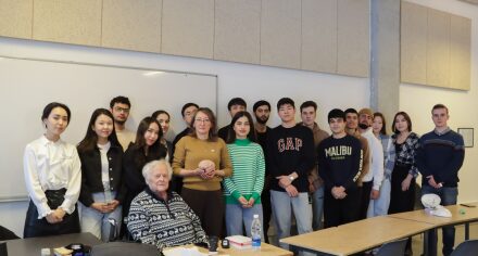 Доцент КГМА прочитала лекцию студентам АУЦА