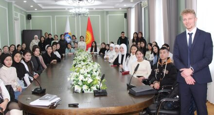 Магистрант Тим Тишендорф из Технического университета Цвикау (Германия) провел мастер класс для студентов КГМА