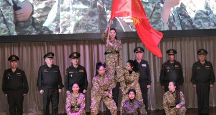 23-февраль майрамы менен Медакадемиянын айымдар жамааты куттуктайт