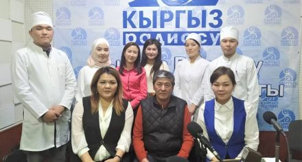 Студенты КГМА вышли в финал радиовикторины по кыргызскому языку