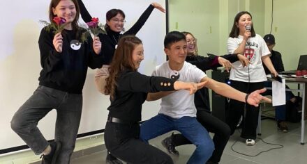 Кафедра физики, математики, информатики и компьютерных технологий провела конкурс, посвященный Международному женскому дню 8 марта.