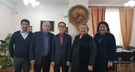 Ректор КГМА провела встречу с делегацией из Южной Кореи