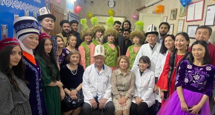 И.К. Ахунбаев атындагы КММАнын оториноларингология кафедрасында Нооруз майрамы өттү