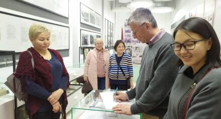 В КГМА прибыл профессор из Германии