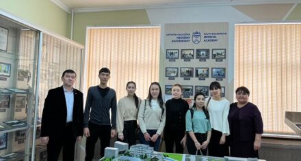 Студенты КГМА проходят практику в фармкомпаниях г.Шымкент