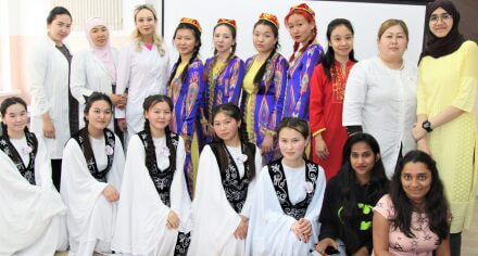 На кафедре гистологии прошло  мероприятие посвященное «Дню родного языка»