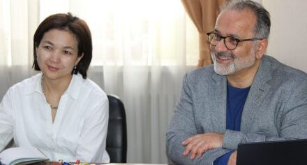 В КГМА вновь прибыл доктор Пьер Эфтехари