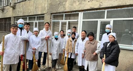 Весенний субботник в КГМА