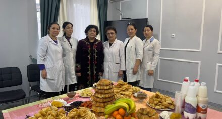 Кафедра детских инфекционных болезней КГМА отметила праздник Нооруз