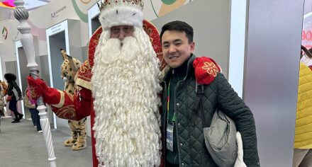 Завуч кафедры КГМА Б.Нурдинов участвовал во Всемирном фестивале молодёжи 2024 года