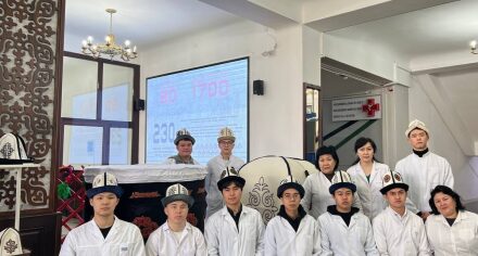 Кафедра фундаментальной и клинической физиологии отметили праздник Ак калпак