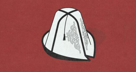 Ак Калпак - мужской национальный убор кыргызов