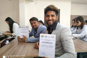 Работа иностранных студентов отмечена сертификатами