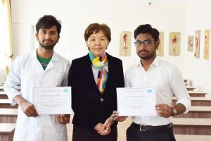 Иностранные студенты КГМА заняли призовые  места на межвузовской конференции