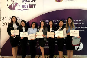 Студенты-волонтеры КГМА  вернулись с пятью призами из Казахстана
