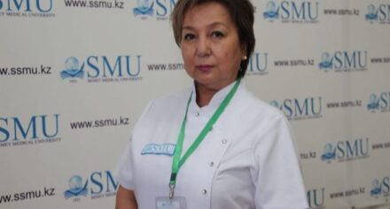 Преподавательница из Казахстана прочитала лекцию студентам КГМА