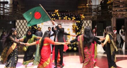 Торжественная церемония посвящения иностранных студентов КГМА