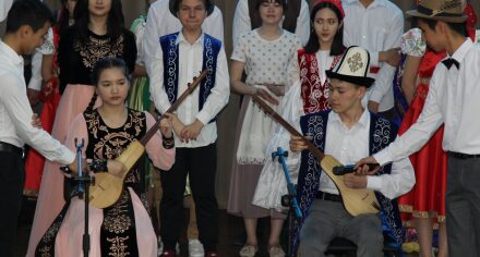 В КГМА прошел концерт "Kyrgyzstan is our homelend"