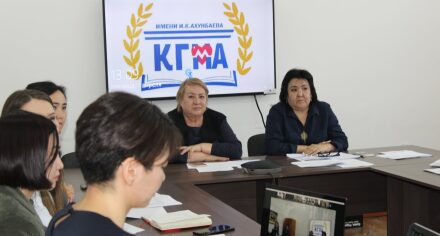 Официальная церемония запуска проекта между южнокорейским университетом Кенгхи и КГМА