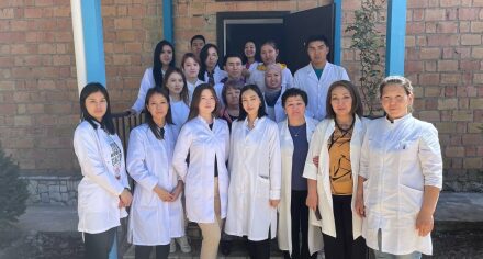 Студенты КГМА провели благотворительное мероприятие «Тушоо той»