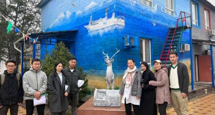 Студенты КГМА посетили детский дом малютки в Бишкеке