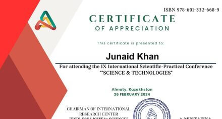 Научная статья студента КГМА опубликована в научном журнале «Endless Light in Science»