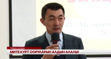 Нарын облусунун медицина жетекчилерине «Эхинококкоз жана ичеги мите курт ооруларынын актуалдуу суроолору жана алдын алуу иштерин жакшыртуу» деген темада семинар болуп өттү