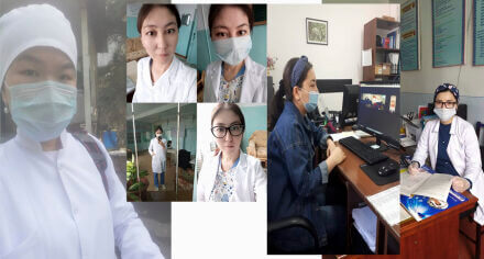 Ординаторы КГМА работают на передней линии борьбы с КОВИД-19