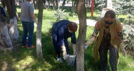 Благоустройство территории КГМА