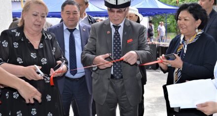 КММАнын медициналык борборунун реабилитология бөлүмүнүн ачылыш аземи болду