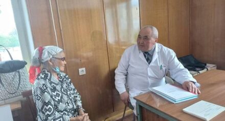 Кафедра онкологии КГМА провели бесплатный осмотр пациентов в РДЦ