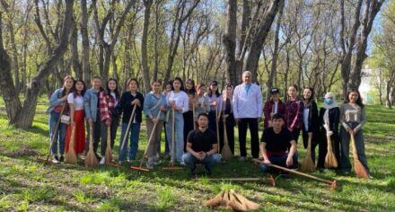 В КГМА прошел субботник