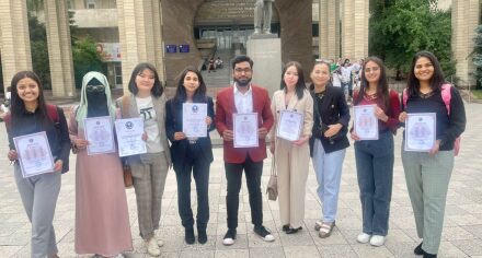 Иностранные студенты КГМА заняли призовые места на международной конференции в КРСУ