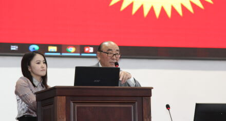 И.К. Ахунбаев атындагы Кыргыз мамлекеттик медициналык академиясында өткөрүлгөн мониторингдин жыйынтыгы боюнча жолугушуу болду