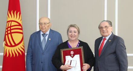 Ассистент кафедры факультетской терапии КГМА заняла 1-е место в научной сессии молодых терапевтов Кыргызстана