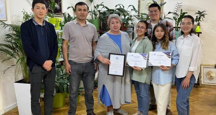 КММАнын студенттери Эл аралык студенттик олимпиадада 1-орунга ээ болушту