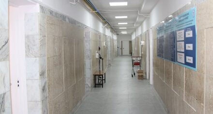 КММА №2 шаардык клиникалык оорукананын ремонт иштерин жүргүзүүдө