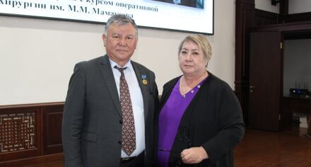 Кафедра военно-медицинской подготовки и экстремальной медицины награждена кубком «Лучшая кафедра КГМА 2023 года»