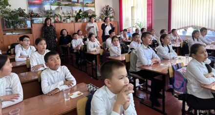 "Туура тамактануу  жана оорулардын алдын алуу" деген темадагы интерактивдүү лекция