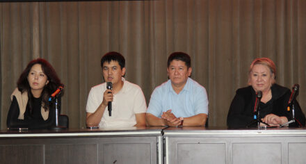 Встреча ректора КГМА с иностранными студентами вуза