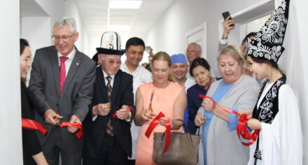 В республиканском лечебно-диагностическом центре КГМА открылось отделение гастроэнтерологии и эндоскопии