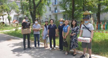 Студенты КГМА побывали в детском отделении гематологии НЦО