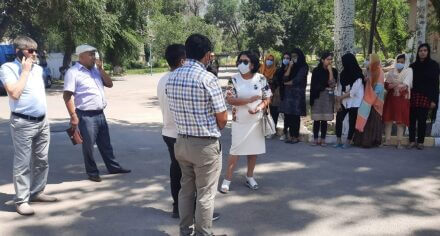 Встреча проректора