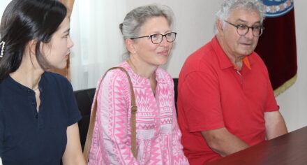 Германиядан келген профессор Гилдайн КММАнын ректору менен жолугушту