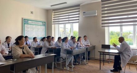 Визит доцента из Казахстана