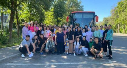 Открытие учебно-спортивно-оздоровительной базы «Ак-Булуң» кафедрой фармакогнозии и химии лекарственных средств